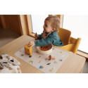 Liewood - Jude Printed Placemat, Horses / Dark rosetta