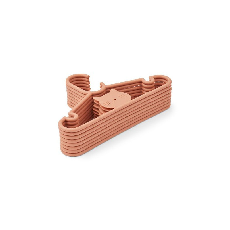Liewood - Falton klädhängare 8-Pack, Tuscany Rose