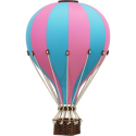 Super Balloon - Luftballong Small Turkos/ljusrosa
