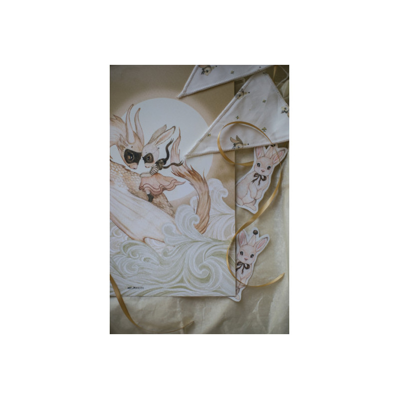 Mrs Mighetto - Poster, Ava´s Dragon 50x70 cm