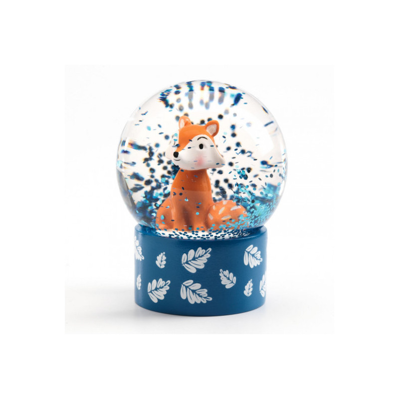 Djeco - Mini snöglob, So wild - räv