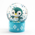 Djeco - Mini snöglob, So wild - pingvin