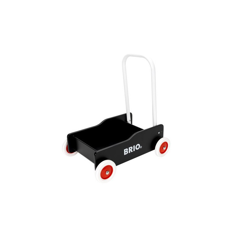 BRIO - Lära gå vagn, svart