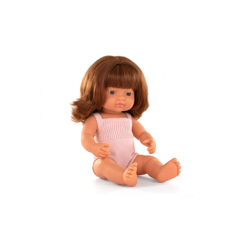Miniland - Docka Julia med sparkdräkt, 38 cm