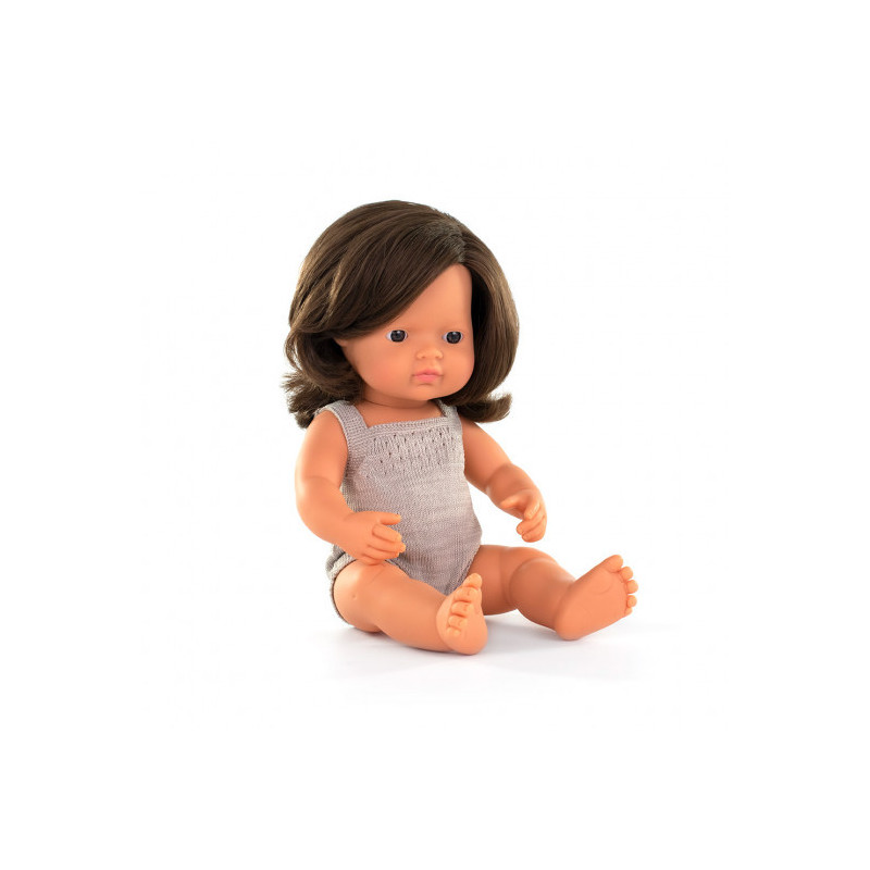Miniland - Docka Petra med sparkdräkt, 38 cm