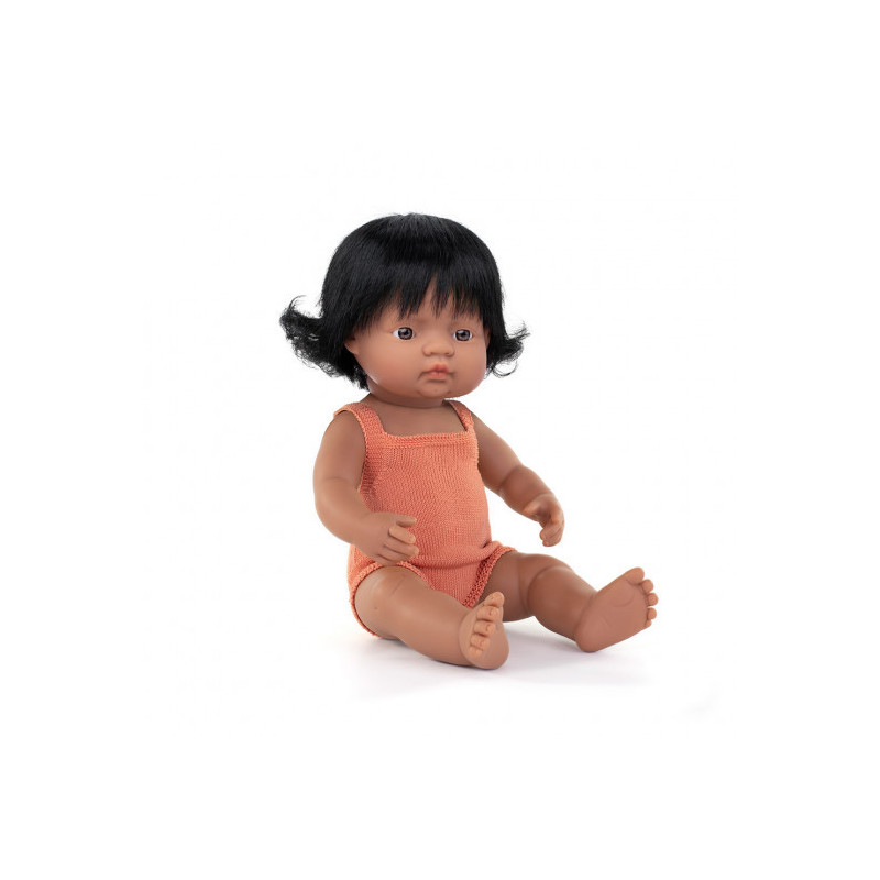 Miniland - Docka Valentina med sparkdräkt, 38 cm