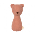 Maileg - Skallra, Teddy Ljusrosa