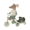 Maileg - Storebror mus, tricycle