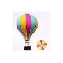 Super Balloon - Luftballong Medium gul/ceris/turkos