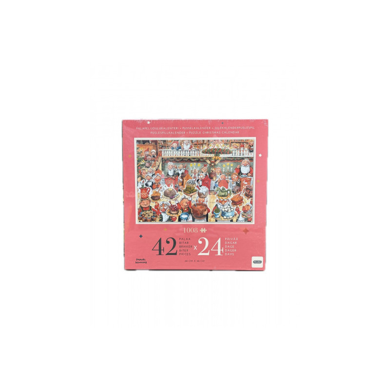 Kunnas Pusselkalender 1008 bitar