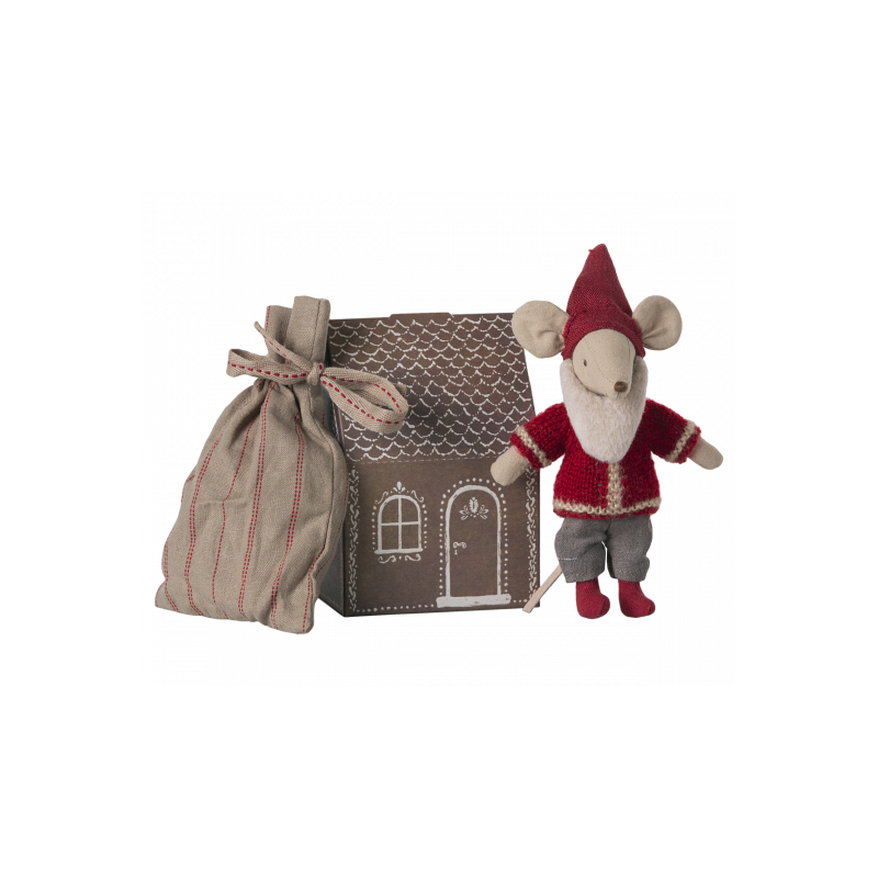 Maileg - Santa Mouse