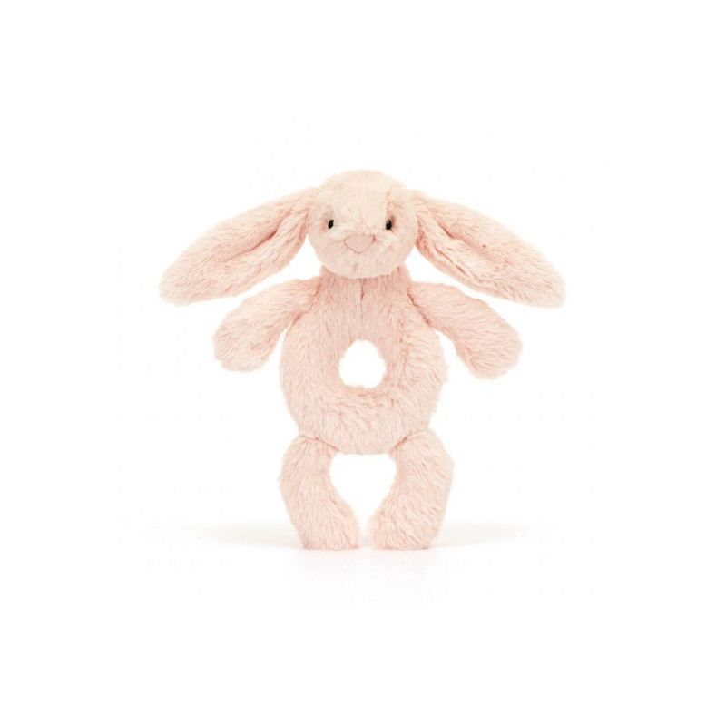 Jellycat - Bashful Blush Bunny Ring Rattle