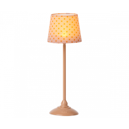 Maileg - Miniatyr golvlampa - Dark Powder