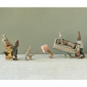 Maileg - Miniatyr golvlampa - Dark Powder