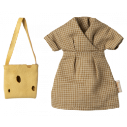 Maileg - Mamma mus, Light brown