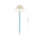 Trendhaus - GOOD FEELINGS Fluffy cloud pencils, 4 assorted