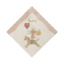 Maileg - Servetter, Happy birthday - Unicorn