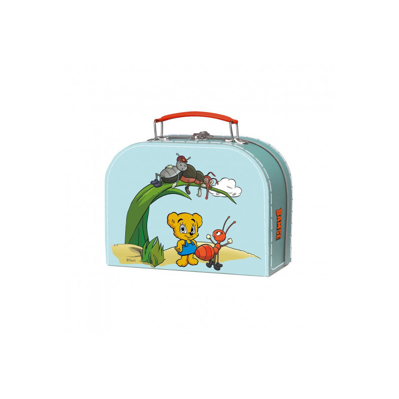 Bamse - Bamse Pappväska, 25 Cm, Turkos