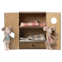 Maileg - Ballet mice in dance studio, Little sister and brother