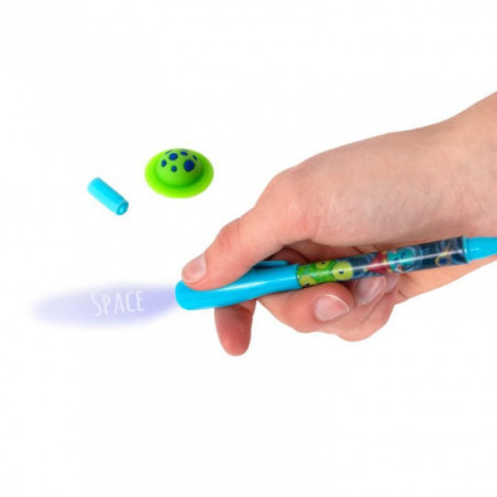 Trendhaus - SPACE ADVENTURE Secret Message Pen with biros, 2 assorted