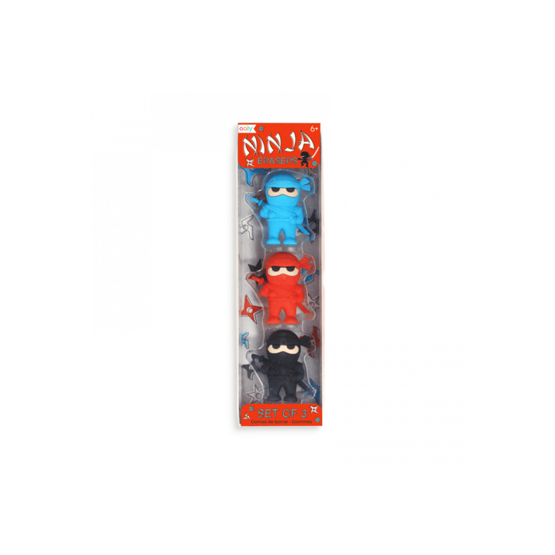OOLY - Ninja Erasers