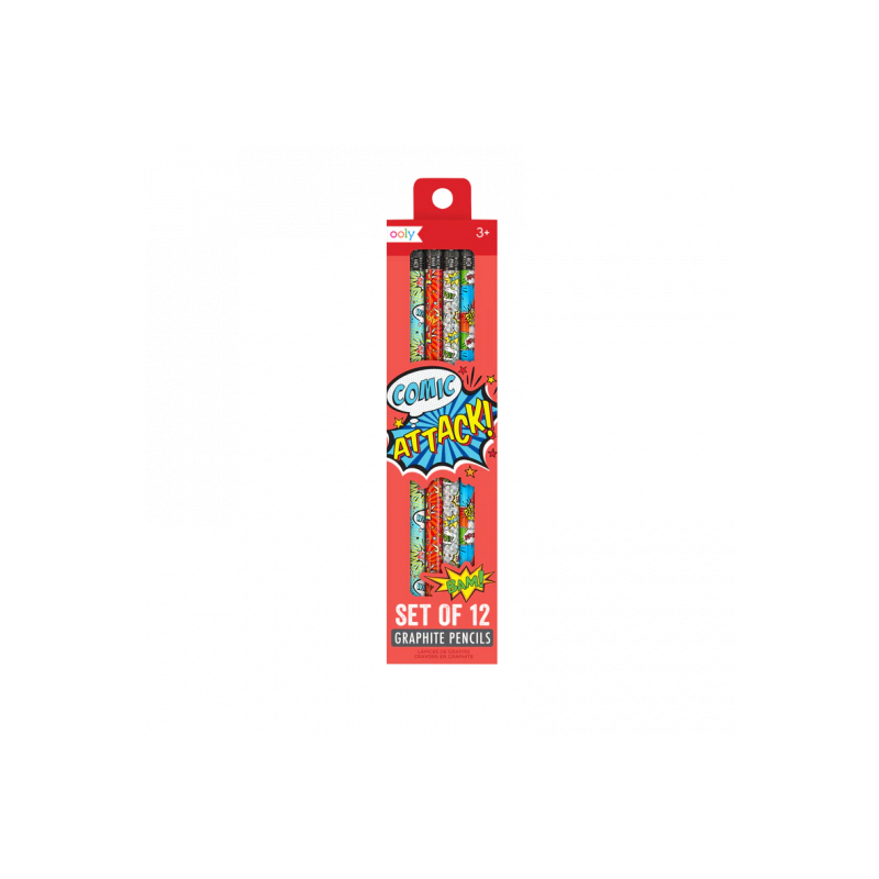 OOLY - Comic Attack – Graphite Pencils