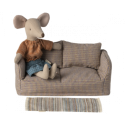 Maileg - Miniatyr matta, Large - randig