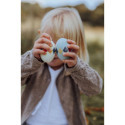 MAMAMEMO - Maraca Egg, Green, Harlekin