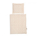 MAMAMEMO - Bed Set 50 cm, Pink Bow