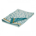 DonebyDeer - Filt, Happy Dots, Blue