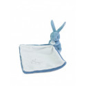 Doudou et Compagnie - BUNNY DOUDOU BUNNY with a comforter blue