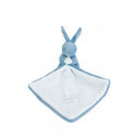 Doudou et Compagnie - BUNNY DOUDOU BUNNY with a comforter blue