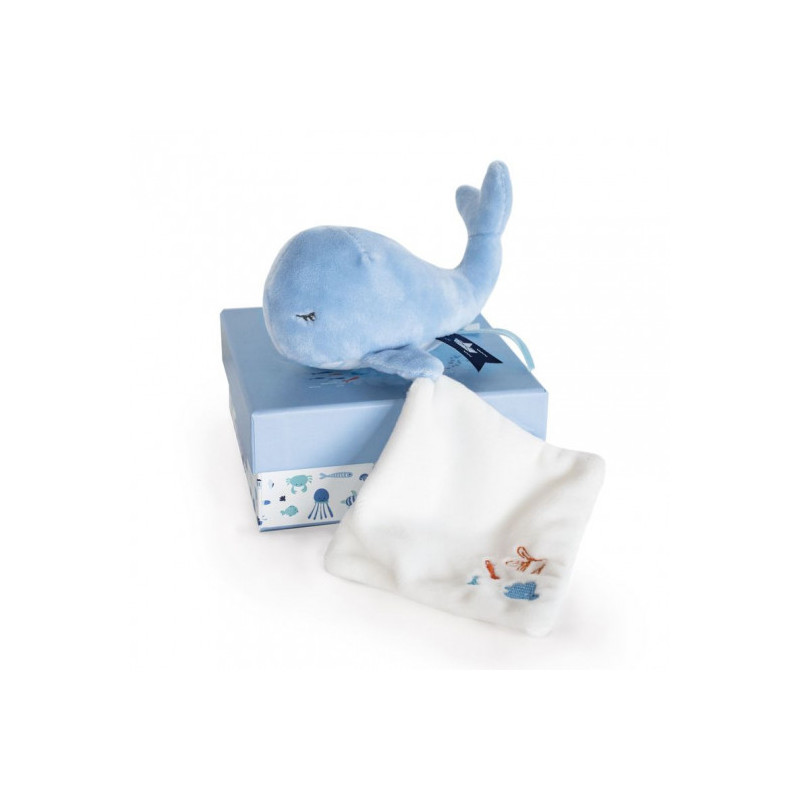 Doudou et Compagnie - WALE With Soother - Blue
