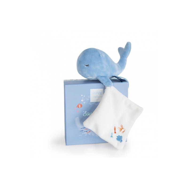 Doudou et Compagnie - WALE With Soother - Blue