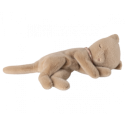 Maileg - Sleeping kitten, Small - Cream peach