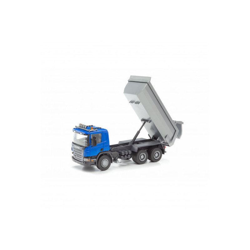 EMEK - Scania tipplastbil, blå