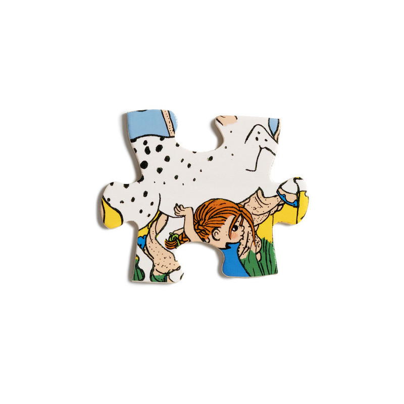 Pippi - Pippi Träpussel, 20 Bitar