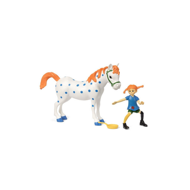 Pippi - Pippi & Lilla Gubben Figurset