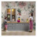 Lundby - Dockhusmöbler, Kök med Diskho & Diskmaskin Grå