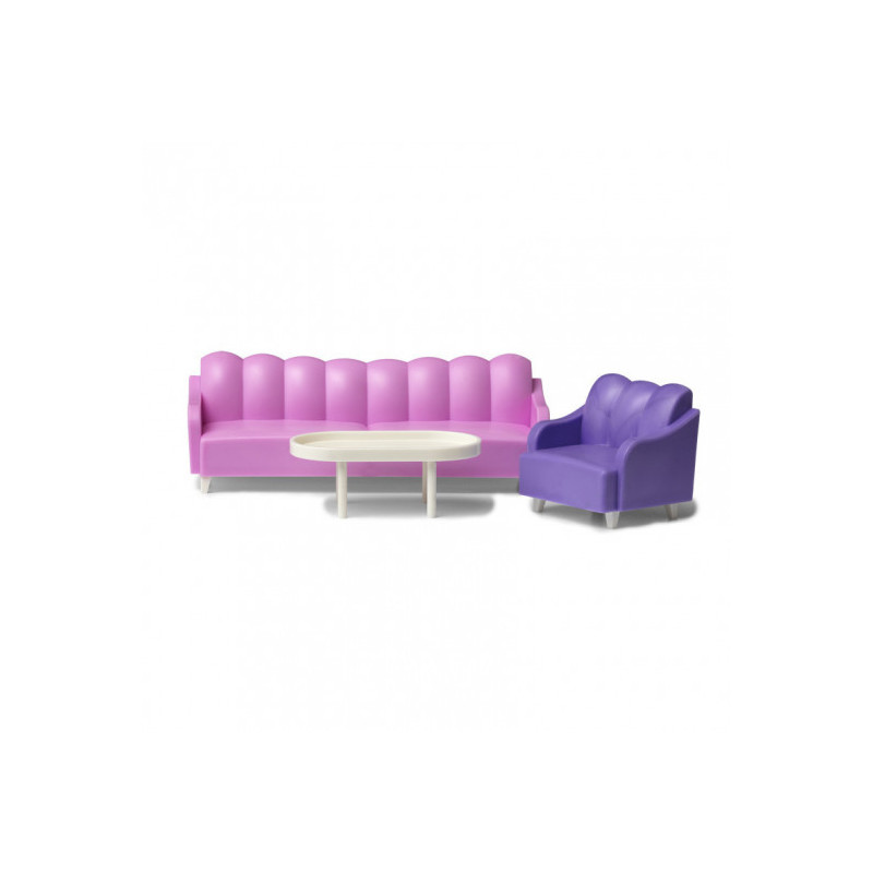 Lundby - Dockhusmöbler, Vardagsrumsset Basic