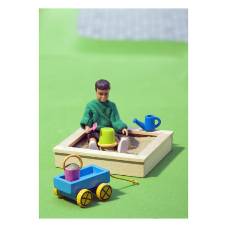 Lundby - Dockhustillbehör, Sandlådeset