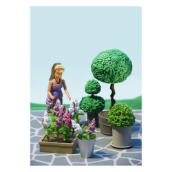 Lundby - Dockhustillbehör, Blomsterset