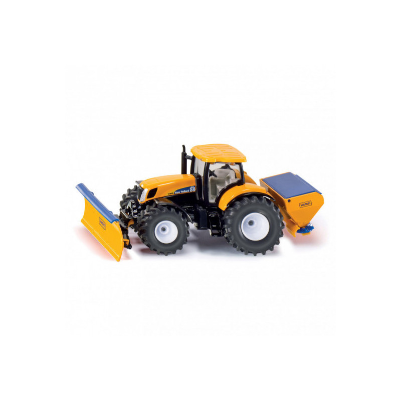 Siku - Traktor,Plog,Saltspridare 1:50
