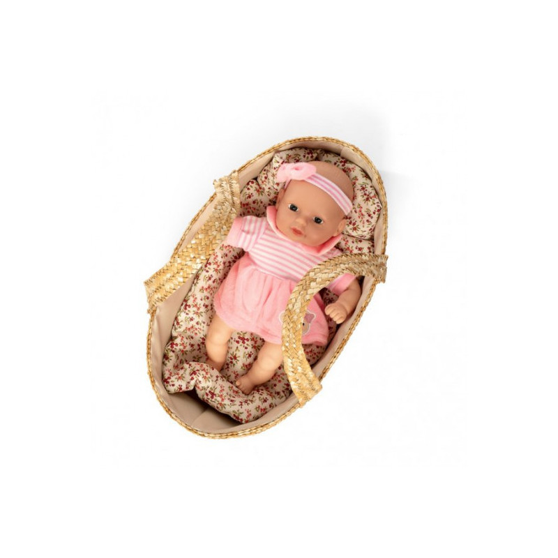 Mamamemo- Moseskorg med bäddset, 35 cm