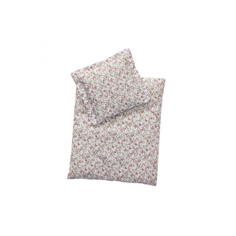 byAstrup - Täcke och kudde, blommigt, 50 cm