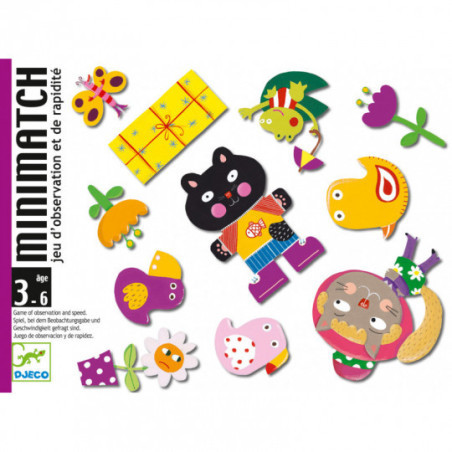 Djeco - Playing cards, Minimatch