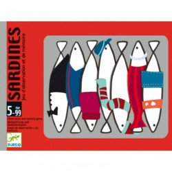Djeco - Playing cards, Sardines