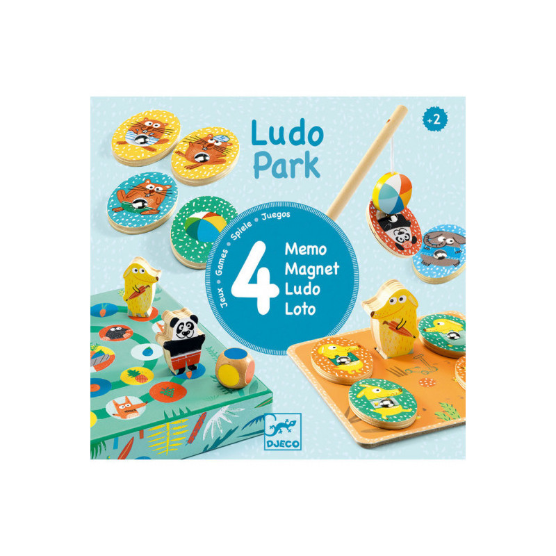 Djeco - LudoPark - 4 games