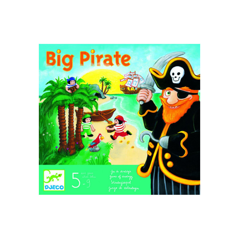 Djeco - Board games Big pirate