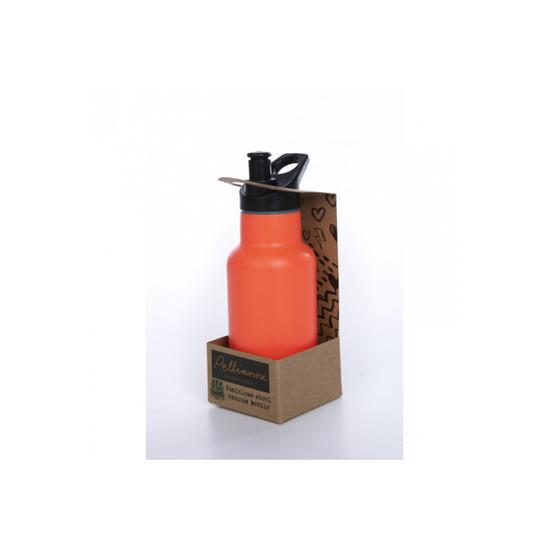 Pellianni - Stainless Steel Bottle Orange